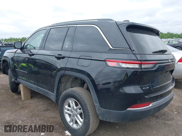 2023 Jeep Grand Cherokee Laredo with VIN 1C4RJHAG0PC640619, listed as a IAAI auction lot 42351031 with 53,507 mi miles and . Bid and sale history available at DreamBid. Image 3.