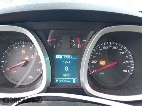 2013 Chevrolet Equinox LT with VIN 2GNALDEK8D6274564, listed as a IAAI auction lot 42098373 with 116,095 mi miles. Bid and sale history available at carsss.com. Image 7.