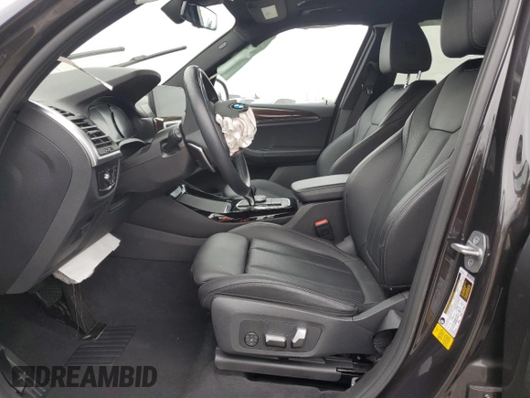 2022 BMW X3 sDrive30i with VIN WBX47DP01NN148035, listed as a Copart auction lot 53548425 with Not Provided miles and Salvage Title. Bid and sale history available at DreamBid. Image 7.
