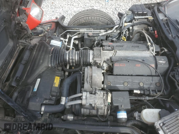 1996 Chevrolet Corvette z VIN 1G1YY22P2T5113949, wystawiony jako Copart lot #47555645 z przebiegiem 179 068 mil mil oraz Czysty tytuł • Clean title. Historia ofert i sprzedaży dostępna na DreamBid. Obrazek 11.