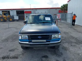 1996 Ford Ranger XL with VIN 1FTCR14U6TPA54923, listed as a IAAI auction lot 41621450 with 186,616 mi miles. Bid and sale history available at carsss.com. Image 12.