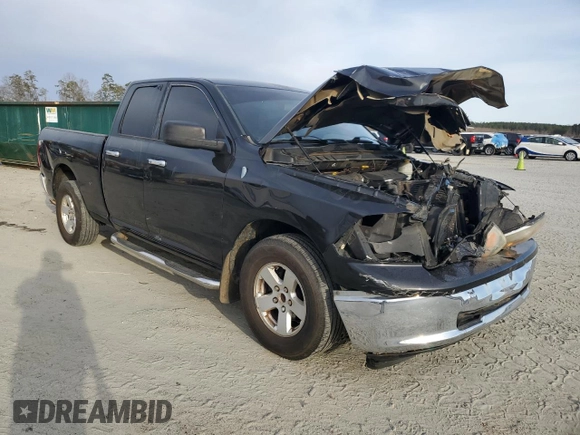 2010 Dodge 1500 SLT with VIN 1D7RB1GP7AS245450, listed as a Copart auction lot 48165825 with 210,987 mi miles and Salvage Title. Bid and sale history available at carsss.com. Image 4.