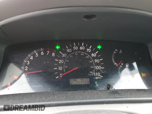 2005 Toyota Corolla CE z VIN 1NXBR32EX5Z418537, wystawiony jako Copart lot #51203525 z przebiegiem 259 459 mil mil oraz Czysty tytuł • Clean title. Historia ofert i sprzedaży dostępna na DreamBid. Obrazek 9.