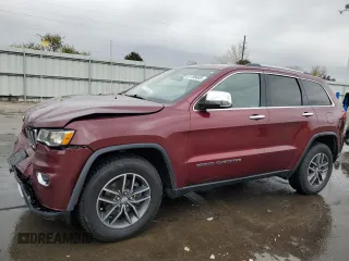 2018 Jeep Grand Cherokee Limited with VIN 1C4RJFBG8JC449444, listed as a Copart auction lot 51706405 with 107,756 mi miles and Salvage Title. Bid and sale history available at DreamBid. Image 1.