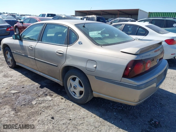 2001 Chevrolet Impala LS with VIN 2G1WH55K119294518, listed as a IAAI auction lot 41643751 with 285,948 mi miles. Bid and sale history available at carsss.com. Image 3.