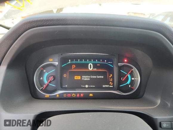 2021 Honda Pilot EX-L with VIN 5FNYF6H51MB088939, listed as a Copart auction lot 84930544 with 37,997 mi miles and Salvage Title. Bid and sale history available at DreamBid. Image 9.