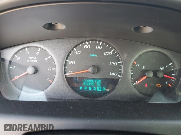 2013 Chevrolet Impala Police z VIN 2G1WD5E39D1261192, wystawiony jako Copart lot #45577065 z przebiegiem 53 892 mil mil oraz Szkoda całkowita • Salvage title. Historia ofert i sprzedaży dostępna na DreamBid. Obrazek 9.