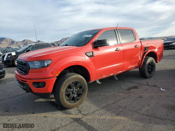 2020 Ford Ranger XL with VIN 1FTER4EH6LLA59123, listed as a Copart auction lot 83267164 with 45,160 mi miles and Salvage Title. Bid and sale history available at carsss.com. Image 1.