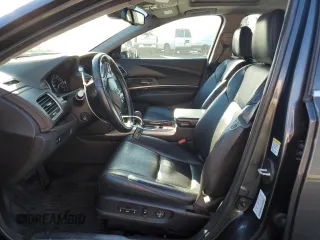 2014 Acura RLX Tech Pkg with VIN JH4KC1F59EC003492, listed as a Copart auction lot 81107054 with 112,095 mi miles and Salvage Title. Bid and sale history available at carsss.com. Image 7.