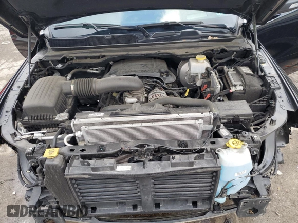2022 Ram 1500 Big Horn z VIN 1C6SRFMT0NN294989, wystawiony jako Copart lot #47314515 z przebiegiem 46 063 mil mil oraz Szkoda całkowita • Salvage title. Historia ofert i sprzedaży dostępna na DreamBid. Obrazek 11.