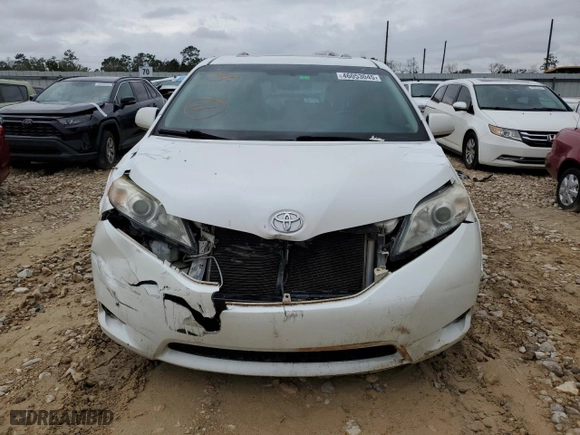 2015 Toyota Sienna XLE with VIN 5TDYK3DC7FS679211, listed as a Copart auction lot 46053045 with 190,532 mi miles and Salvage Title. Bid and sale history available at carsss.com. Image 5.