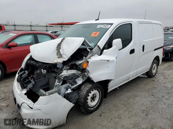 2020 Nissan NV200 Compact Cargo SV with VIN 3N6CM0KN3LK693330, listed as a Copart auction lot 42778865 with 82,026 mi miles and Salvage Title. Bid and sale history available at carsss.com. Image 1.