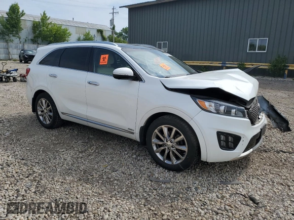 2016 Kia Sorento SXL with VIN 5XYPKDA53GG013517, listed as a Copart auction lot 60932015 with 150,334 mi miles and Non repairable. Bid and sale history available at DreamBid. Image 4.