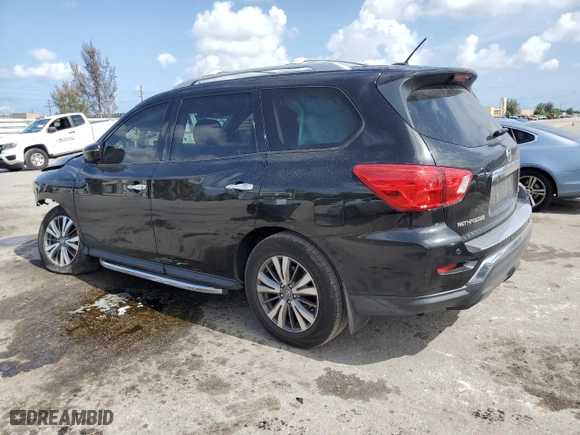 2018 Nissan Pathfinder SV with VIN 5N1DR2MM1JC619959, listed as a Copart auction lot 64248114 with NaN miles and Salvage Title. Bid and sale history available at carsss.com. Image 2.