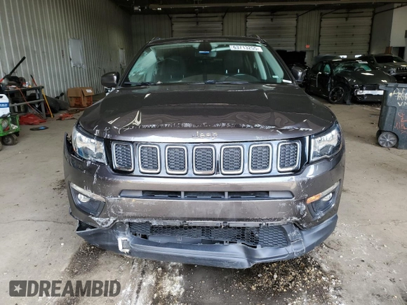 2020 Jeep Compass Latitude with VIN 3C4NJDBB9LT133503, listed as a Copart auction lot 63713255 with 53,373 mi miles and Non repairable. Bid and sale history available at DreamBid. Image 5.