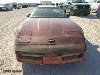1986 Chevrolet Corvette with VIN 1G1YY0789G5118657, listed as a Copart auction lot 77743794 with 97,673 mi miles and Salvage Title. Bid and sale history available at carsss.com. Image 5.