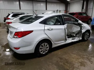 2016 Hyundai Accent SE with VIN KMHCT4AE8GU026740, listed as a Copart auction lot 68616972 with 44,726 mi miles. Bid and sale history available at carsss.com. Image 3.