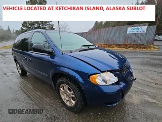 2002 Dodge Caravan Sport with VIN 2B4GP44R12R704322, listed as a Copart auction lot 42803335 with 58,348 mi miles and Salvage Title. Bid and sale history available at carsss.com. Image 1.