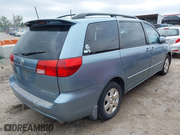 2005 Toyota Sienna XLE with VIN 5TDZA22CX5S331728, listed as a IAAI auction lot 41928071 with 258,417 mi miles and . Bid and sale history available at DreamBid. Image 4.
