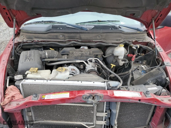 2008 Dodge Ram 1500 SLT with VIN 1D7HA18298S631606, listed as a Copart auction lot 51163005 with 168,534 mi miles and Clean Title. Bid and sale history available at carsss.com. Image 11.