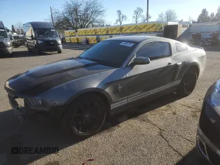 2010 Ford Mustang V6 with VIN 1ZVBP8AN9A5149523, listed as a Copart auction lot 41488125 with 131,074 mi miles and Salvage Title. Bid and sale history available at carsss.com. Image 1.