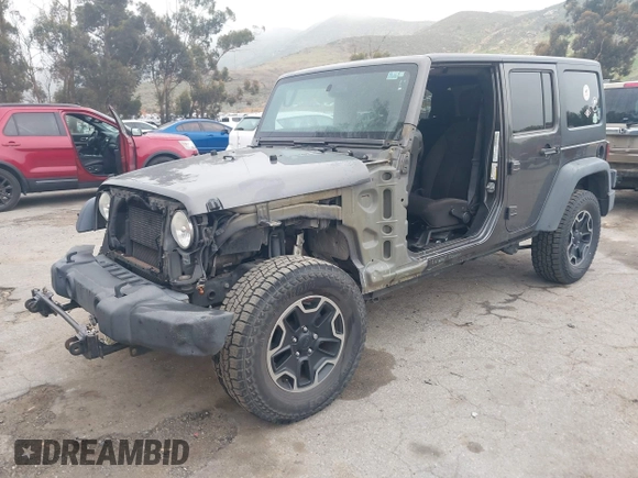2014 Jeep Wrangler Unlimited Sport with VIN 1C4BJWDG7EL244749, listed as a IAAI auction lot 41871127 with 128,420 mi miles and . Bid and sale history available at DreamBid. Image 19.