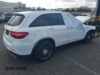 2017 Mercedes-Benz GLC with VIN WDC0G6EB1HV007623, listed as a IAAI auction lot 41476672 with 30,435 mi miles. Bid and sale history available at carsss.com. Image 4.