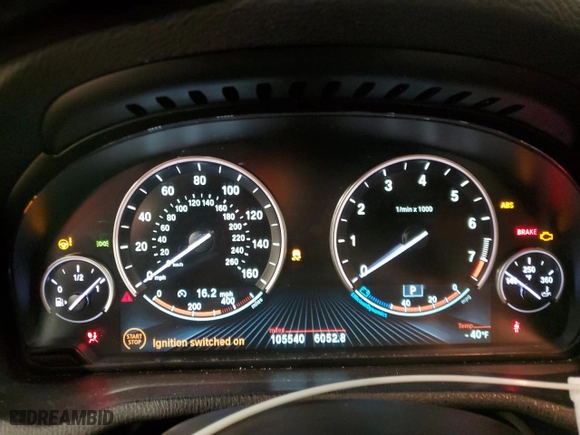 2016 BMW X3 xDrive28i with VIN 5UXWX9C57G0D69631, listed as a Copart auction lot 47938325 with 105,540 mi miles and Salvage Title. Bid and sale history available at carsss.com. Image 9.