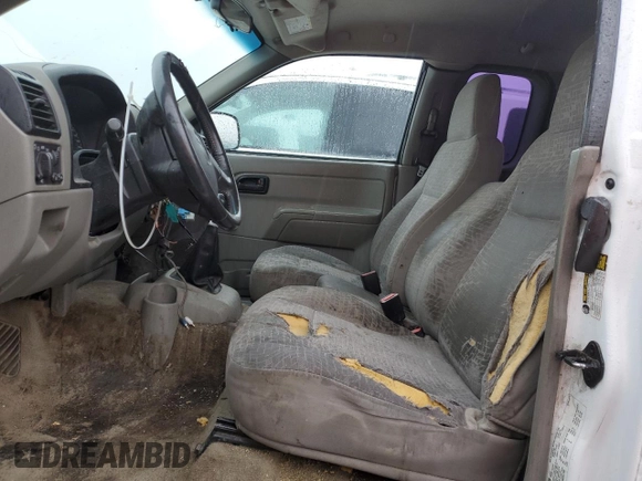 2005 GMC Canyon with VIN 1GTCS198258247180, listed as a Copart auction lot 55818325 with 218,292 mi miles and Clean title. Bid and sale history available at DreamBid. Image 7.