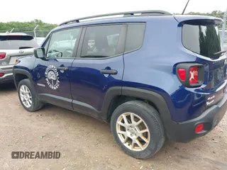 2019 Jeep Renegade Upland z VIN ZACNJBAB4KPJ77465, wystawiony jako IAAI lot #42572228 z przebiegiem 63 453 mil mil oraz . Historia ofert i sprzedaży dostępna na DreamBid. Obrazek 3.