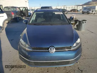 2019 Volkswagen Golf SportWagen S with VIN 3VWY57AU1KM510448, listed as a Copart auction lot 41832085 with 65,113 mi miles and Salvage Title. Bid and sale history available at carsss.com. Image 5.