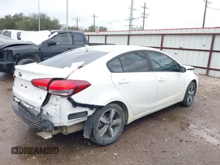 2018 Kia Forte LX with VIN 3KPFL4A72JE220107, listed as a IAAI auction lot 41541550 with 40,625 mi miles and . Bid and sale history available at DreamBid. Image 4.