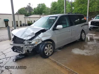 2003 Honda Odyssey EX-L z VIN 5FNRL18983B150225, wystawiony jako Copart lot #53944225 z przebiegiem Nie podano mil oraz Szkoda całkowita • Salvage title. Historia ofert i sprzedaży dostępna na DreamBid. Obrazek 1.