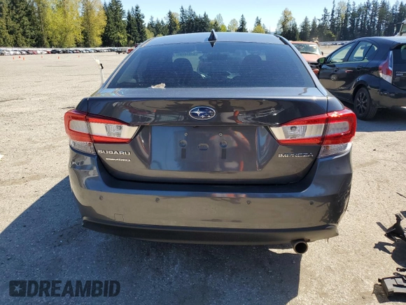 2018 Subaru Impreza Limited with VIN 4S3GKAU69J3624263, listed as a Copart auction lot 53510195 with 98,614 mi miles and Salvage title. Bid and sale history available at DreamBid. Image 6.