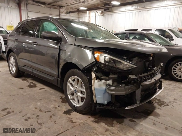 2022 Ford Edge SEL with VIN 2FMPK4J92NBA79329, listed as a IAAI auction lot 41813620 with 1 mi miles. Bid and sale history available at carsss.com. Image 1.