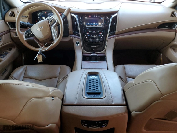 2016 Cadillac Escalade Platinum with VIN 1GYS3DKJ7GR344163, listed as a Copart auction lot 49719985 with 58,947 mi miles and Salvage Title. Bid and sale history available at carsss.com. Image 8.