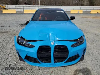2022 BMW M4 Competition xDrive with VIN WBS43AZ01NCK81354, listed as a Copart auction lot 45180024 with 13,723 mi miles. Bid and sale history available at carsss.com. Image 5.