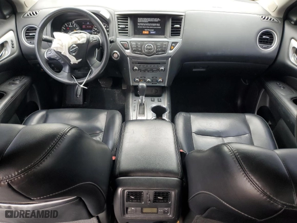 2017 Nissan Pathfinder SL with VIN 5N1DR2MN3HC676456, listed as a Copart auction lot 48210695 with 132,174 mi miles and Salvage Title. Bid and sale history available at carsss.com. Image 8.