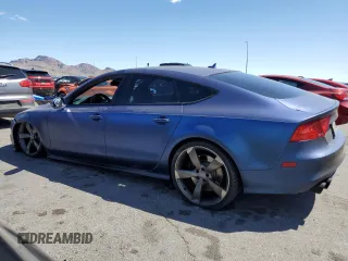2015 Audi S7 z VIN WAUW2AFCXFN032765, wystawiony jako Copart lot #56916125 z przebiegiem 91 610 mil mil oraz Szkody całkowita. Historia ofert i sprzedaży dostępna na DreamBid. Obrazek 2.