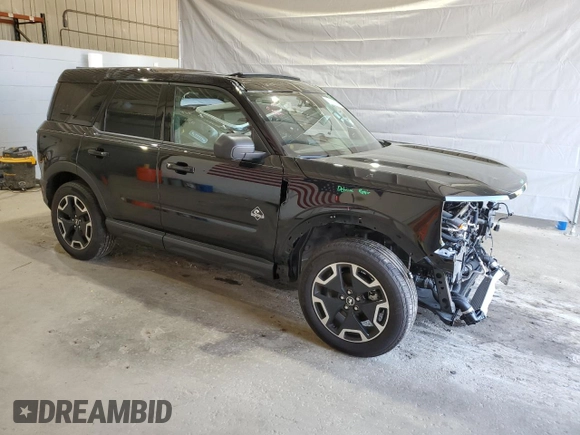 2024 Ford Bronco Sport Outer Banks with VIN 3FMCR9C64RRE30484, listed as a Copart auction lot 56009475 with 3,035 mi miles and Salvage title. Bid and sale history available at DreamBid. Image 4.