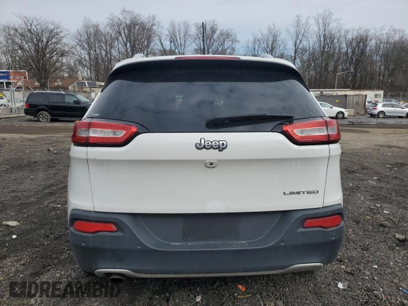 2018 Jeep Cherokee Limited with VIN 1C4PJLDB1JD523613, listed as a Copart auction lot 43543485 with 131,259 mi miles and Salvage title. Bid and sale history available at DreamBid. Image 6.