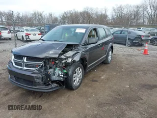 2014 Dodge Journey American Value with VIN 3C4PDCAB7ET151254, listed as a IAAI auction lot 41962026 with 161,115 mi miles and . Bid and sale history available at DreamBid. Image 2.