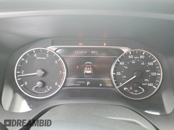 2025 Nissan Rogue SV with VIN 5N1BT3BA5SC786396, listed as a Copart auction lot 52991095 with 12,189 mi miles and Clean Title. Bid and sale history available at DreamBid. Image 9.