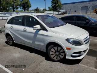 2016 Mercedes-Benz B Electric Drive with VIN WDDVP9AB2GJ009587, listed as a Copart auction lot 68189554 with Not Provided miles and Clean Title. Bid and sale history available at DreamBid. Image 4.