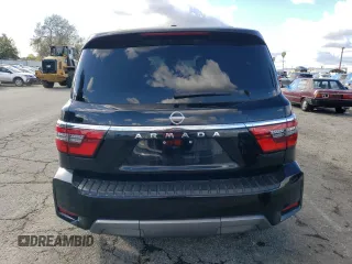2023 Nissan Armada SV with VIN JN8AY2AC1P9181119, listed as a Copart auction lot 41470364 with 4,212 mi miles. Bid and sale history available at carsss.com. Image 6.