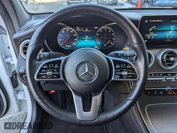 2021 Mercedes-Benz GLC with VIN W1N0J8EB7MF968355, listed as a Copart auction lot 44853895 with 38,779 mi miles and Clean Title. Bid and sale history available at carsss.com. Image 8.