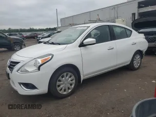 2016 Nissan Versa S with VIN 3N1CN7AP0GL888896, listed as a Copart auction lot 60561285 with 75,483 mi miles and Salvage title. Bid and sale history available at DreamBid. Image 1.
