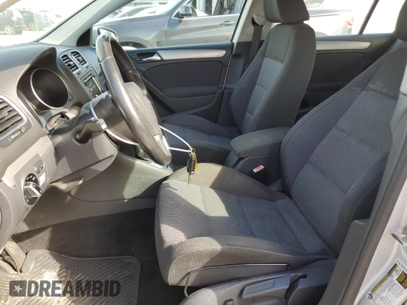 2014 Volkswagen Golf TDI w/Sunroof & Nav with VIN WVWDM7AJ6EW002233, listed as a Copart auction lot 43120925 with 120,140 mi miles and Clean title. Bid and sale history available at DreamBid. Image 7.