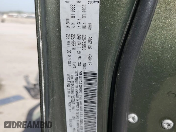 2020 Jeep Compass Limited with VIN 3C4NJDCB0LT155968, listed as a Copart auction lot 55809245 with Not provided miles and Salvage title. Bid and sale history available at DreamBid. Image 14.