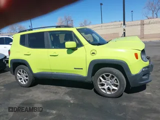 2018 Jeep Renegade Latitude with VIN ZACCJBBB0JPH45346, listed as a IAAI auction lot 41692086 with 98,103 mi miles and . Bid and sale history available at carsss.com. Image 13.